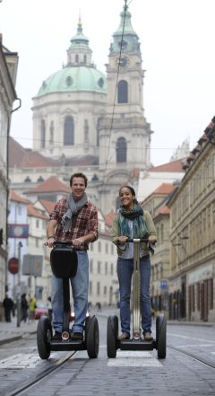 Prague on Segway